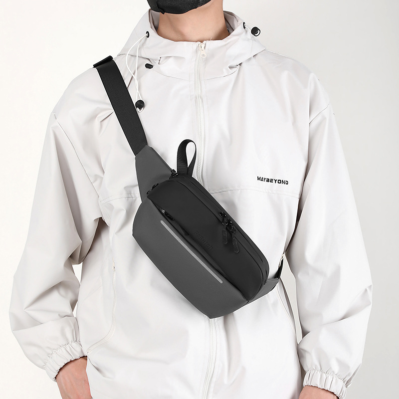 Tactical Crossbody Waist Bag - Adjustable Sling Chest Bag for Men in Bangladesh
