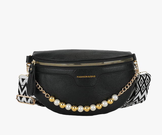 Sleek Shoulder Bag - Zip Pockets for Men in Bangladesh