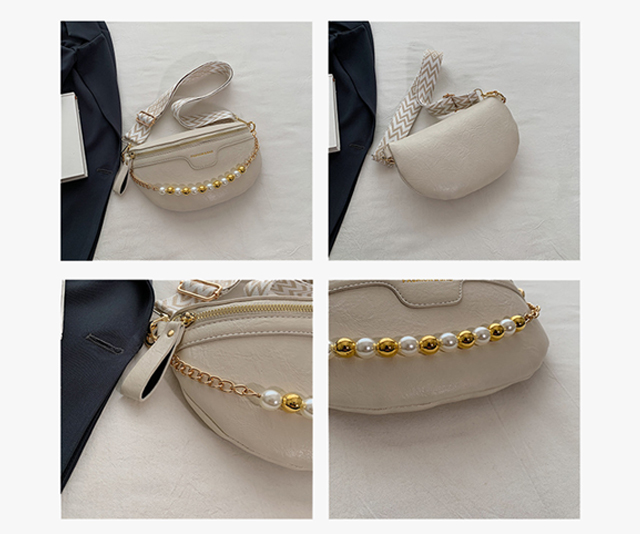 Sleek Shoulder Bag - Zip Pockets for Men in Bangladesh