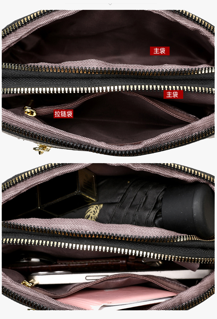 Compact Shoulder Bag - Magnetic Clasp for Men in Bangladesh