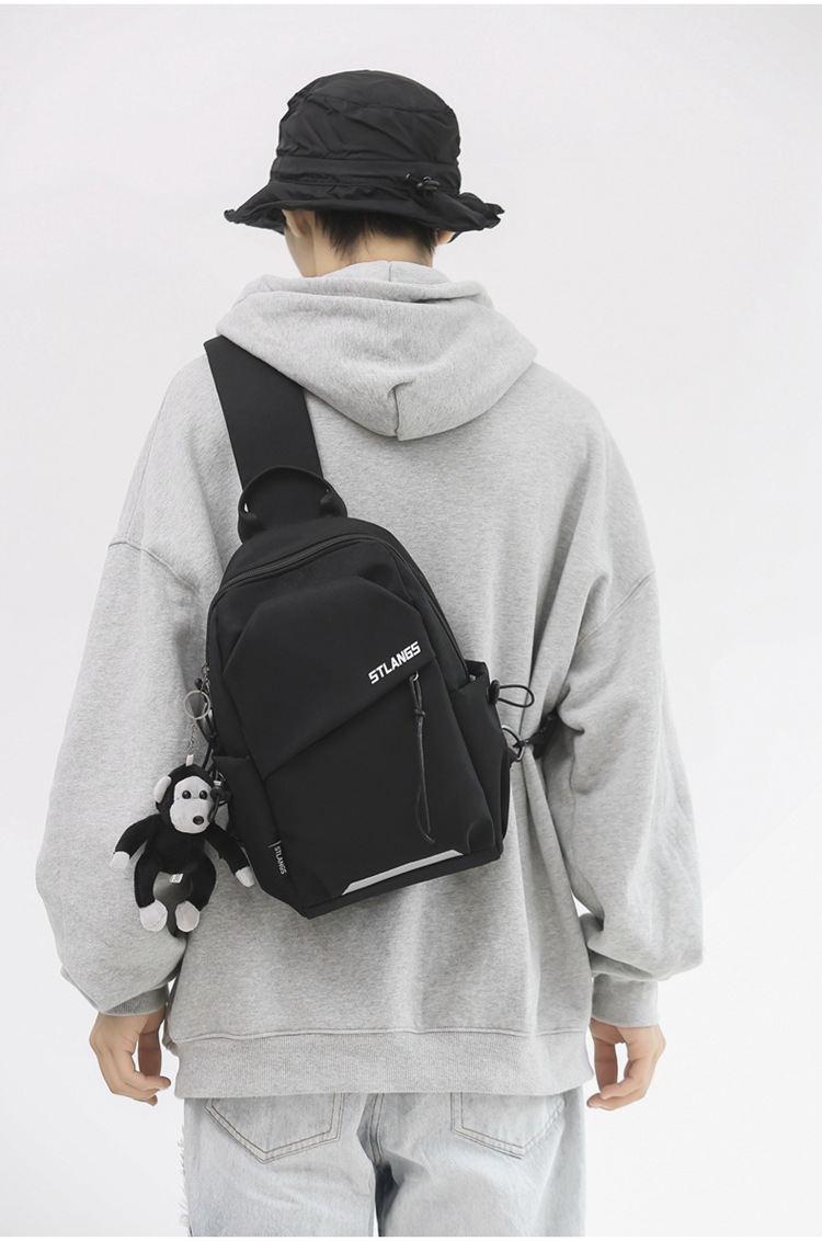 Modern Crossbody Waist Bag - Adjustable Sling Chest Bag for Men & Women in Bangladesh