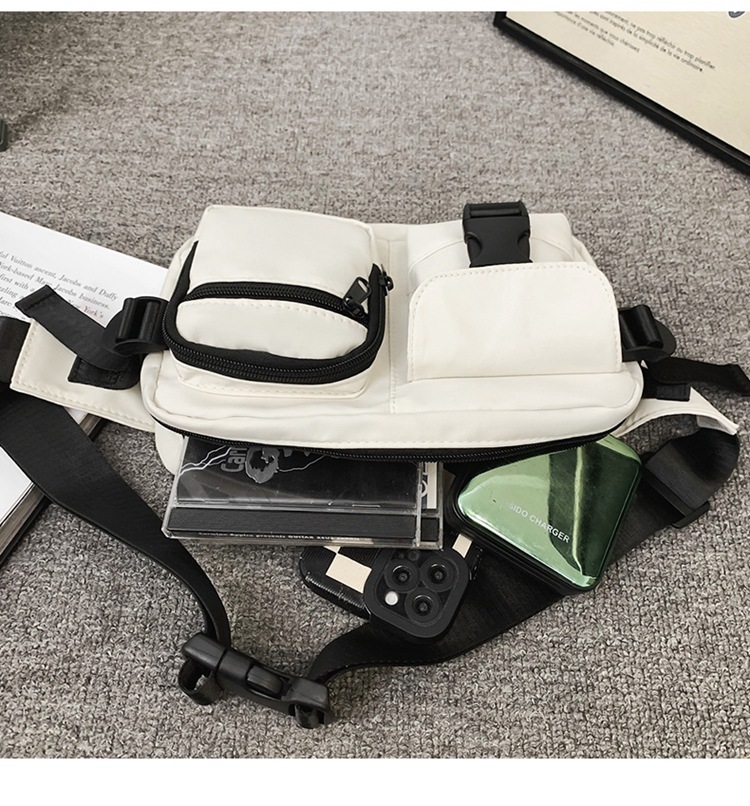 Mini Crossbody Waist Bag - Adjustable Sling Chest Bag for Men in Bangladesh