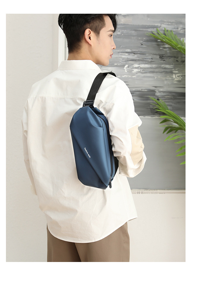 Outdoor Crossbody Waist Bag - Adjustable Sling Chest Bag for Men & Women in Bangladesh