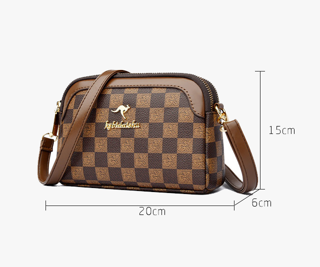Premium Shoulder Bag - Zip Pockets for Men & Women in Bangladesh