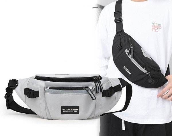 workwear style sports waist bag new style