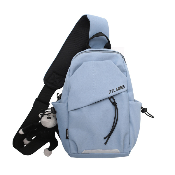 Modern Crossbody Waist Bag - Adjustable Sling Chest Bag for Men & Women in Bangladesh