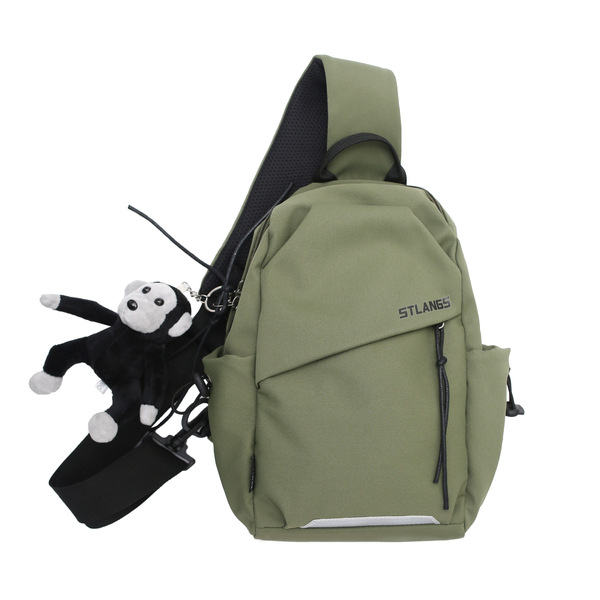 Modern Crossbody Waist Bag - Adjustable Sling Chest Bag for Men & Women in Bangladesh