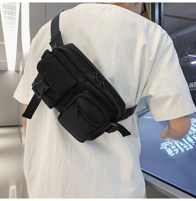 Mini Crossbody Waist Bag - Adjustable Sling Chest Bag for Men in Bangladesh