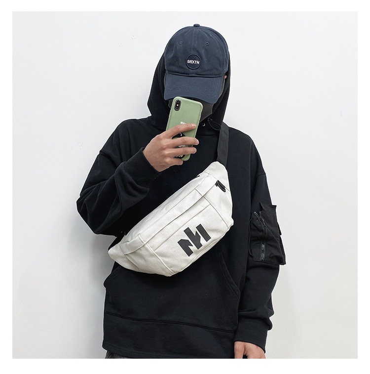 Trendy Crossbody Waist Bag - Adjustable Sling Chest Bag for Men & Women in Bangladesh